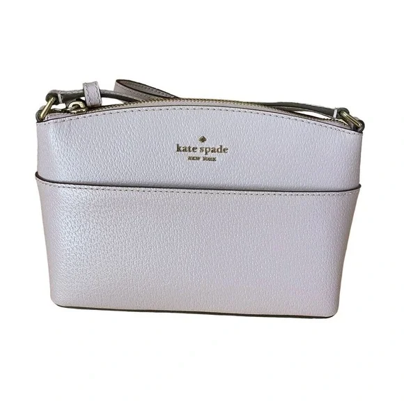 Kate Spade Lavender Mist Grove Street Millie Crossbody Purse Bag Leather - Picture 2 of 16